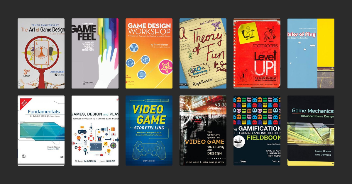 Learning Game Design - Best Game Design Books