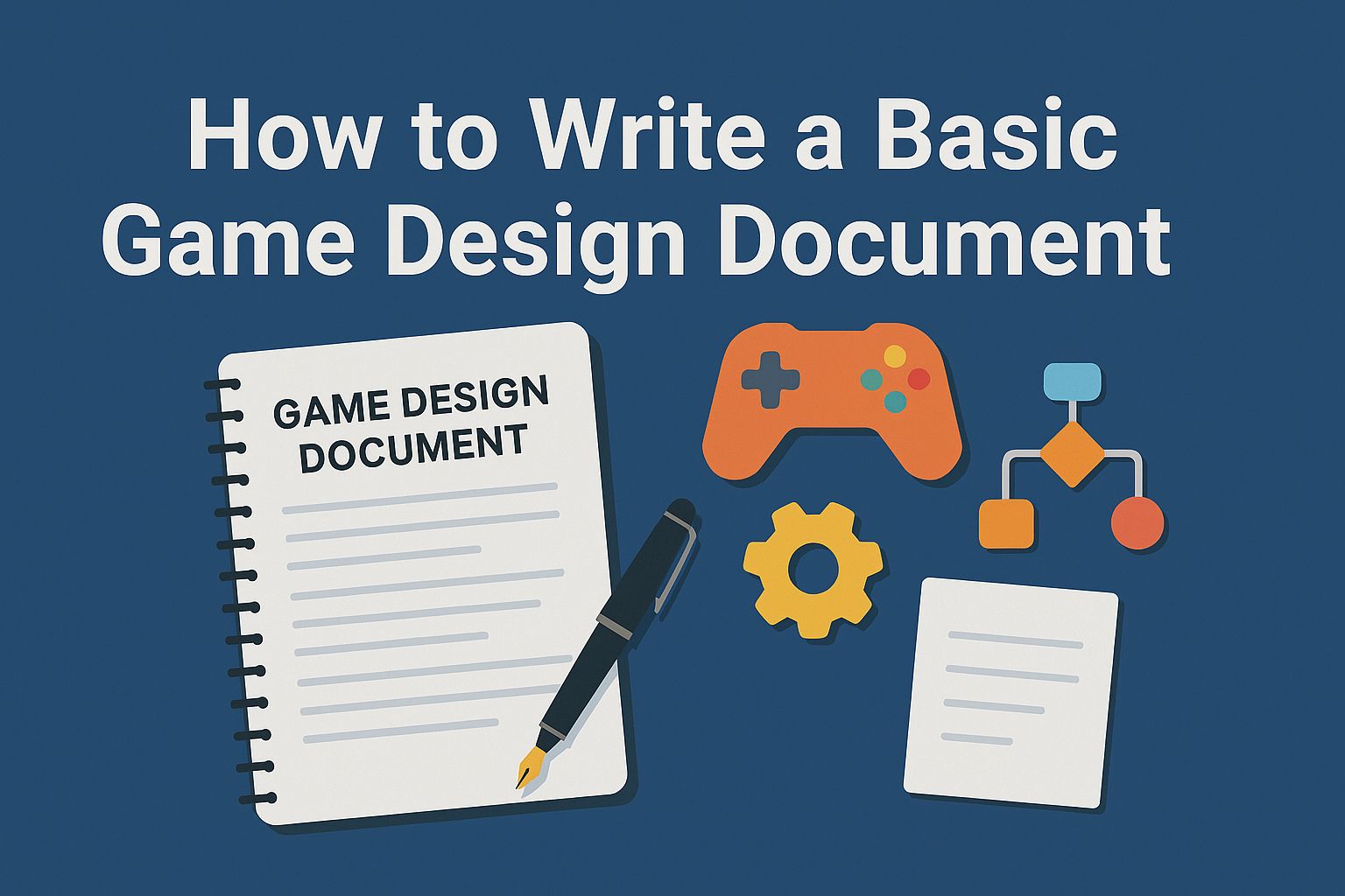 How to Write a Basic Game Design Document (GDD)